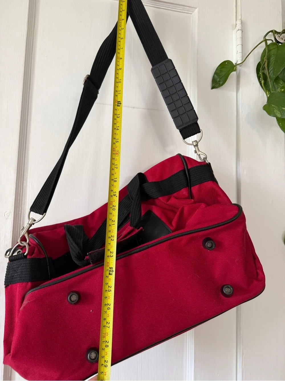 American Airlines Red Laptop Shoulder Bag with Adjustable Strap